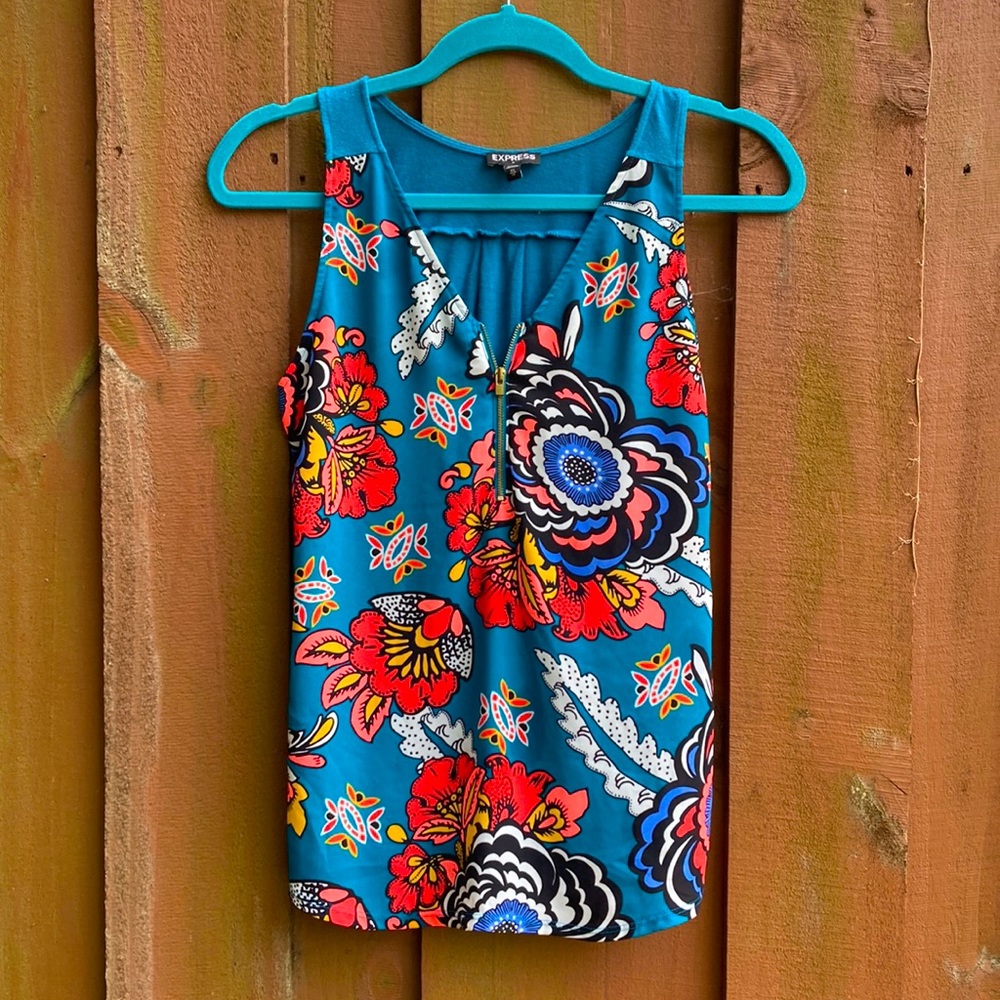 Express Floral Tank Top